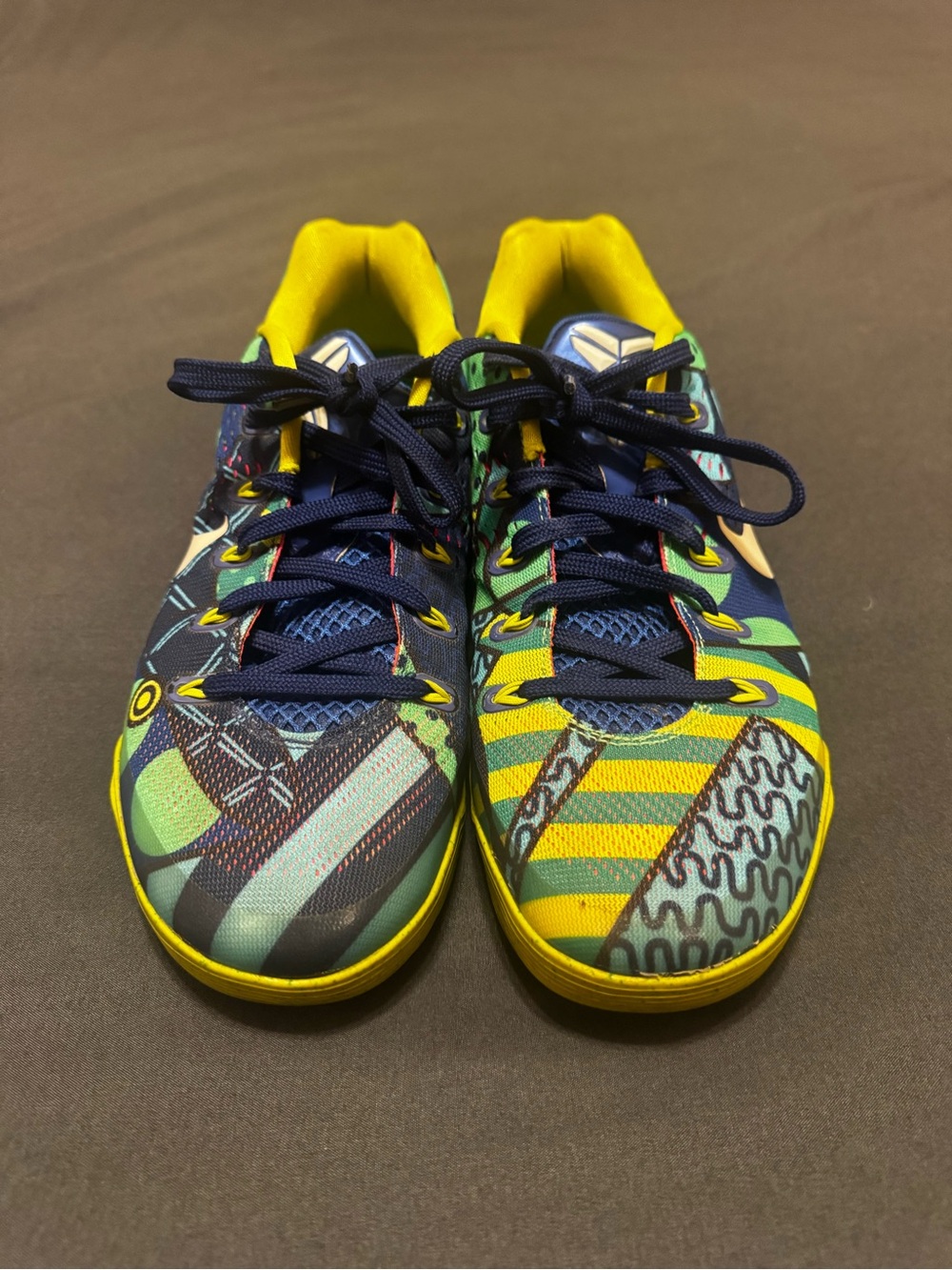 Nike Kobe 9 EM Multicolor Sneakers, Brazil - Picture 4 of 7
